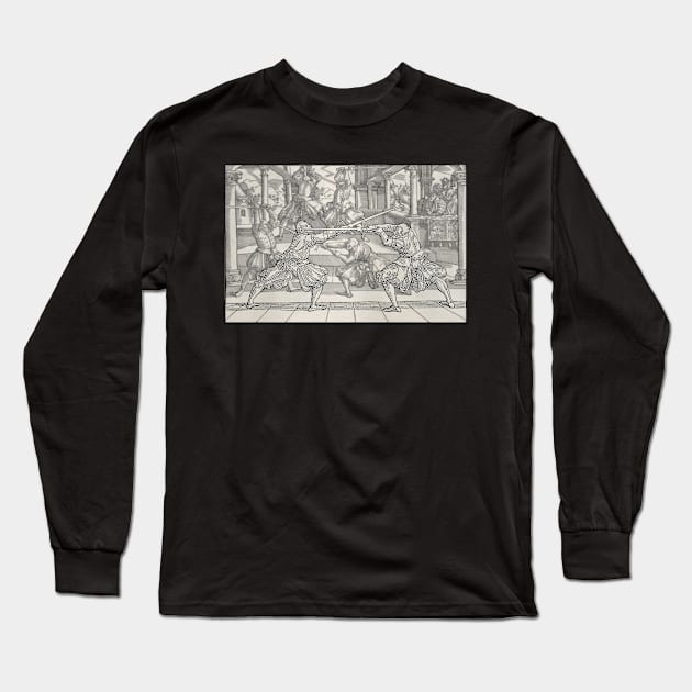 Rebound Strike Long Sleeve T-Shirt by blakwerk